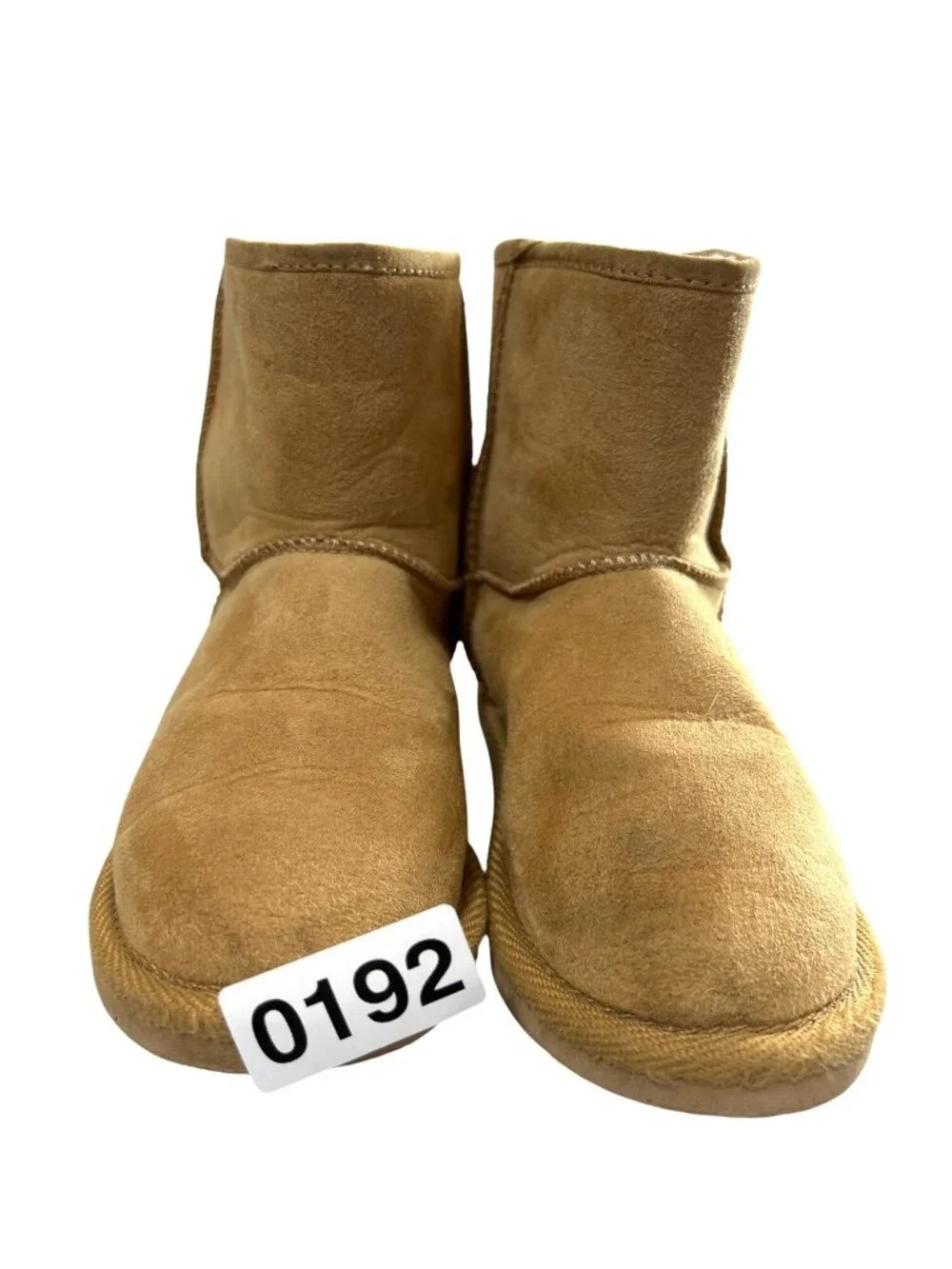 Toddler Girls Boots Pull-on Faux Fur Lined Tan Size 11